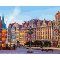 Kép 2/9 - Boroszló óvárosa - Számfestő készlet, kerettel (40x50 cm)