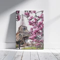 Kép 8/8 - Tavasz Párizsban - Gyémántszemes kirakó készlet, kerettel (40x50 cm)