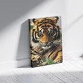 Kép 3/8 - Tigris - Gyémántszemes kirakó készlet, kerettel (40x50 cm)
