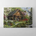 Kép 1/8 - Zakopane-i pihenés - Gyémántszemes kirakó készlet, kerettel (40x50 cm)