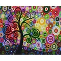 Kép 2/8 - Pénzfa - Gyémántszemes kirakó készlet, kerettel (40x50 cm)