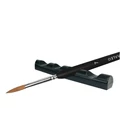 Kép 7/8 - Festőecset készlet tartóval - 11 darabos, vegyes