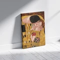 Kép 3/9 - A csók (Gustav Klimt) - Számfestő készlet, kerettel (30x40 cm)