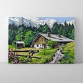 Kép 1/9 - Tátrai látkép - Számfestő készlet, kerettel (30x40 cm)