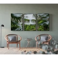 Kép 9/9 - Vízesés a hegyekben - Többrészes számfestő, kerettel (50x120 cm)