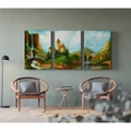 Kép 9/9 - Meseország - Többrészes számfestő, kerettel (50x120 cm)