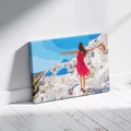 Kép 3/9 - Santorini ege fölé emelve - Számfestő készlet, kerettel (40x50 cm)