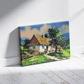 Kép 3/9 - Tanya a domboldalban - Számfestő készlet, kerettel (40x50 cm)