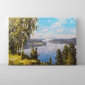 Kép 1/9 - Dunai hangulat - Számfestő készlet, kerettel (40x50 cm)