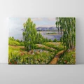 Kép 1/9 - Vadvirágos rét - Számfestő készlet, kerettel (40x50 cm)