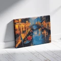 Kép 3/8 - Gondola - Számfestő készlet, kerettel (40x50 cm)