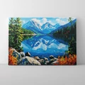 Kép 1/9 - A Tátra szeme - Számfestő készlet, kerettel (40x50 cm)