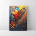 Kép 1/8 - Papagájtánc - Számfestő készlet, kerettel (40x50 cm)
