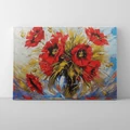Kép 1/9 - Egy csokor pipacs - Számfestő készlet, kerettel (40x50 cm)