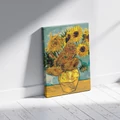 Kép 3/9 - Napraforgó (Van Gogh) - Számfestő készlet, kerettel (40x50 cm)