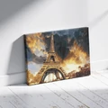 Kép 3/9 - Eiffel torony - Számfestő készlet, kerettel (40x50 cm)