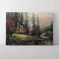 Kép 1/9 - A hegyekben - Számfestő készlet, kerettel (40x50 cm)