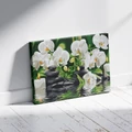 Kép 3/9 - Orchidea a vízen - Számfestő készlet, kerettel (40x50 cm)