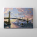 Kép 1/9 - Brooklyn-híd - Számfestő készlet, kerettel (40x50 cm)