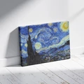 Kép 3/9 - Van Gogh: Csillagos éjszaka - Számfestő készlet, kerettel (40x50 cm)