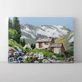 Kép 1/9 - Kaland a hegyekben - Számfestő készlet, kerettel (40x50 cm)