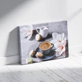 Kép 3/9 - Macaron reggeli - Számfestő készlet, kerettel (40x50 cm)