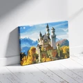 Kép 3/9 - Füssen: Neuschwanstein - Számfestő készlet, kerettel (40x50 cm)