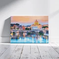Kép 7/7 - Ponte Sant' Angelo - Számfestő készlet, kerettel (30x40 cm)
