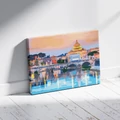 Kép 3/7 - Ponte Sant' Angelo - Számfestő készlet, kerettel (30x40 cm)