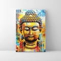 Kép 1/8 - Színpompás Buddha - Számfestő készlet, kerettel (30x40 cm)