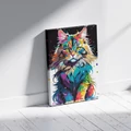 Kép 3/7 - Maine Coon - Számfestő készlet, kerettel (30x40 cm)