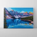 Kép 1/7 - Hegyi folyó - Számfestő készlet, kerettel (40x50 cm)