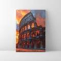 Kép 1/8 - Római Colosseum - Számfestő készlet, kerettel (40x50 cm)