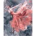 Kép 2/8 - Könnyed libbenés - Számfestő készlet, kerettel (40x50 cm)