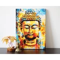 Kép 8/8 - Színpompás Buddha - Számfestő készlet, kerettel (30x40 cm)