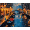 Kép 2/8 - Gondola - Számfestő készlet, kerettel (40x50 cm)