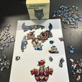 Kép 5/10 - Fa puzzle – Színes bagoly (177 darabos)