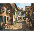 Kép 2/9 - Toszkán utcák - Számfestő készlet, kerettel (40x50 cm)