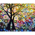 Kép 2/9 - Pénzfa - Számfestő készlet, kerettel (40x50 cm)