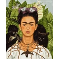 Kép 2/9 - Frida Kahlo – Önarckép - Számfestő készlet, kerettel (40x50 cm)