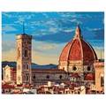 Kép 2/9 - Firenze - Számfestő készlet, kerettel (40x50 cm)