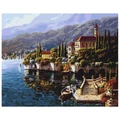 Kép 2/9 - Olasz idill - Számfestő készlet, kerettel (40x50 cm)