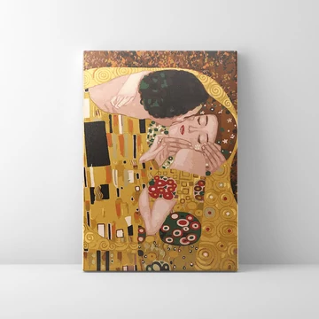 A csók (Gustav Klimt) - Számfestő készlet, kerettel (30x40 cm)