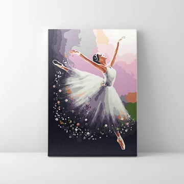 Az álmok útja - Számfestő készlet, kerettel (30x40 cm)