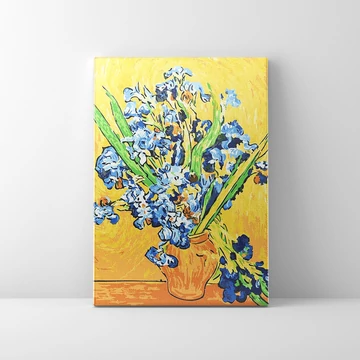 Van Gogh: Íriszek - Számfestő készlet, kerettel (40x50 cm)