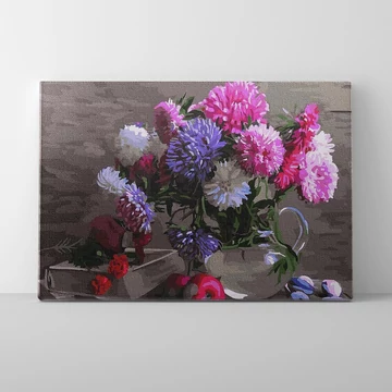 Vibráló színek - Számfestő készlet, kerettel (40x50 cm)