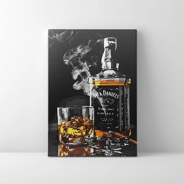 Úri szett - Számfestő készlet, kerettel (40x50 cm)