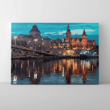 Lengyel éj - Számfestő készlet, kerettel (40x50 cm)