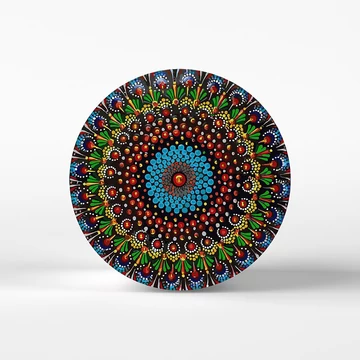 A megértés köre - Számfestő készlet, kerek kerettel (40x40 cm)