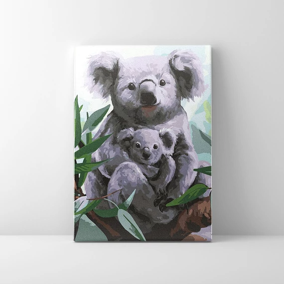Koala - Számfestő készlet, kerettel (40x50 cm)